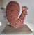 18thc Hand Carved Rooster Sculpture on Stand For Sale In Los Angeles - Image 6 of 9