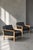 Mid-Century Danish Modern Oak and Felt Lounge Chairs, 1960s, Set of 2 For Sale - Image 17 of 18