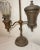 Antique 1800's Manhattan Brass Co. Large Ornate Electrified Oil Student Lamp For Sale - Image 10 of 12