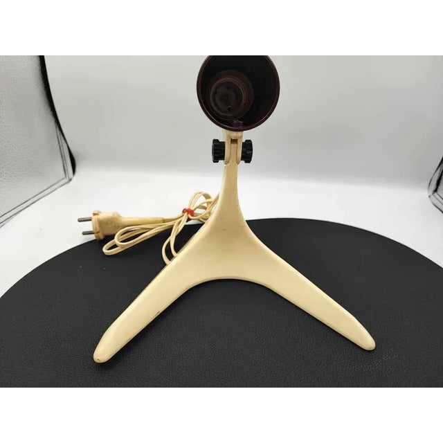 Space Age Bakelite Rocket Fins Table Lamp, 1960s For Sale - Image 6 of 8