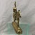 Antique Victorian Brass, British Soldier on Horseback Doorstop For Sale - Image 4 of 11