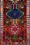 Vintage Turkish Handmade Ruby-Red Tribal Wool Runner For Sale - Image 4 of 5