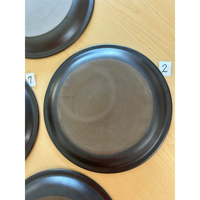 1960s Heathware Dinner Plates- Set of 8 For Sale - Image 10 of 12