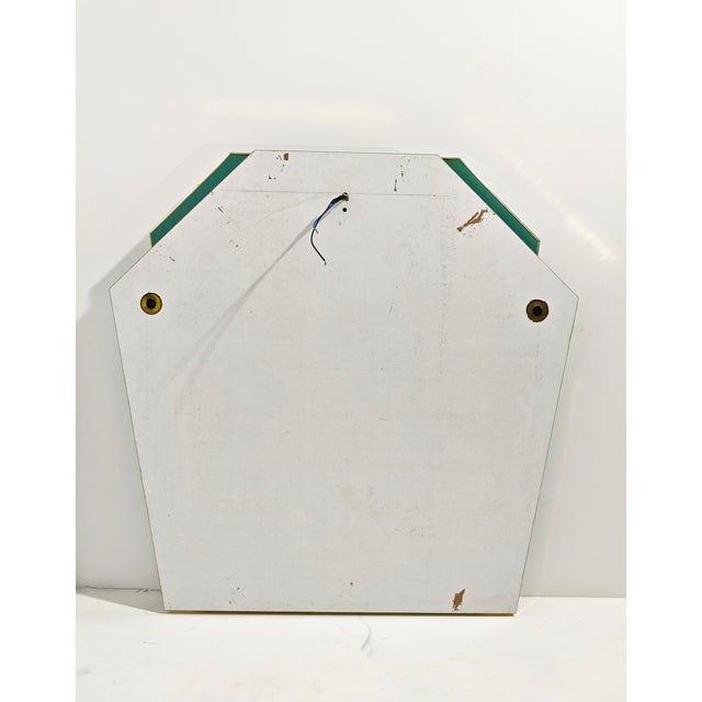 Vintage Italian Wall Mirror with Integrated Light, 1980s For Sale - Image 11 of 13