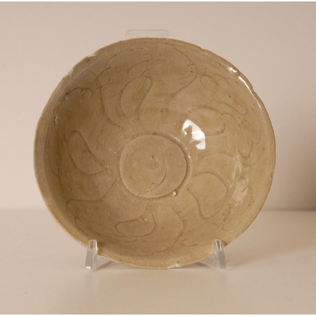 Green Antique Chinese Ceramic Bowls Celadon Sung / Song Period Medieval Bowls Set of 5 For Sale - Image 8 of 18
