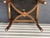 William Switzer Barley Twist Ottoman With Hooved Feet For Sale - Image 10 of 15