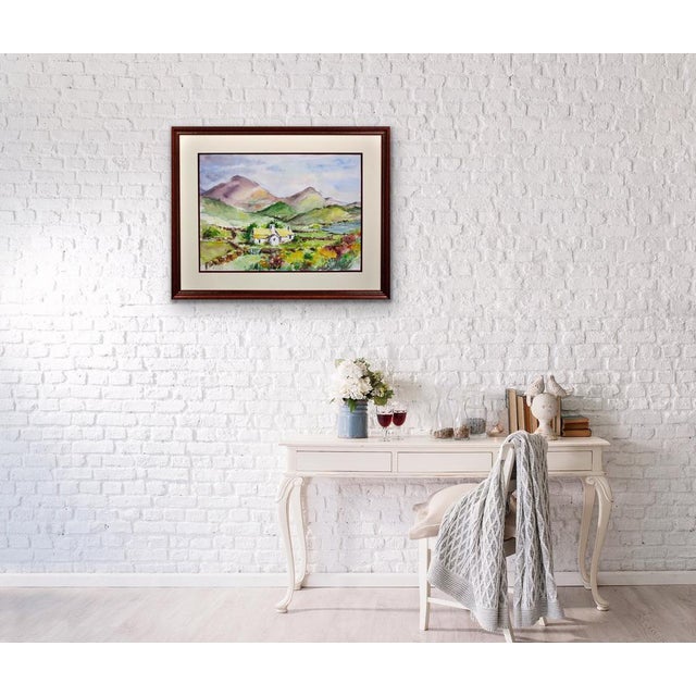 R. Savalle, Connemara, Ireland, Original Watercolour, 2001, Framed For Sale - Image 14 of 18