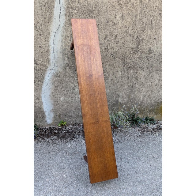 Rustic Oak Bench, France, 1970 For Sale - Image 10 of 14
