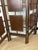 Vintage Art Deco 4 Panel Teak Wood Floating Panel Freestanding Room Divider For Sale - Image 10 of 10