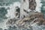 Joseph Yeager Monolith Rock - Monterey, California Seascape Circa 1940s-1950s For Sale - Image 4 of 6