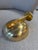Brass 1970s Italian Bowl Shape Sconces - a Pair For Sale - Image 8 of 9