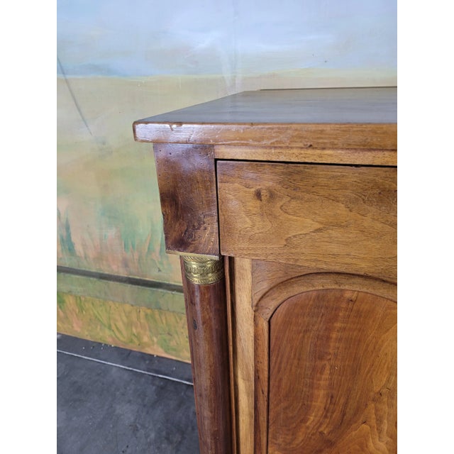 Small Empire Sideboard in Walnut For Sale - Image 4 of 13