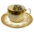 Mid 20th Century 22 Carat Crest-O-Gold Cup Sand Saucers by Sabin - 6 Sets - 12 Pieces For Sale - Image 9 of 13