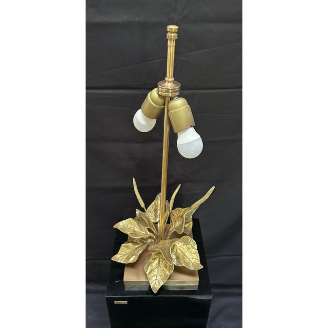 1970s Vintage Lamp in Bronze and Brass, 1970s For Sale - Image 5 of 15