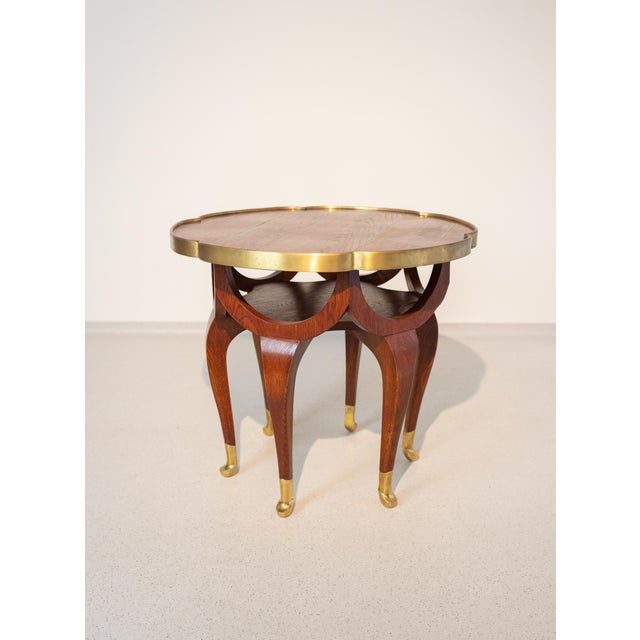 Bauhaus Elephant Trunk Table by Adolf Loos, Austria, 1890s For Sale - Image 3 of 11