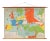 Vintage School Wall Map of Europe 1815-1871, Belgium, 1950s For Sale