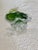 Alfredo Barbini Alfredo Barbini Style Murano Green Crystal Porpoise For Sale - Image 4 of 7