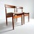 1960s Danish Chairs in Teak with Rounded Backrest attributed to Pe Jorgensen for Farso Mobelfabrik, Denmark, 1960s, Set of 2 For Sale - Image 5 of 17
