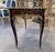 1990s French Rococo Style Writing Desk With Gold Details For Sale - Image 5 of 5