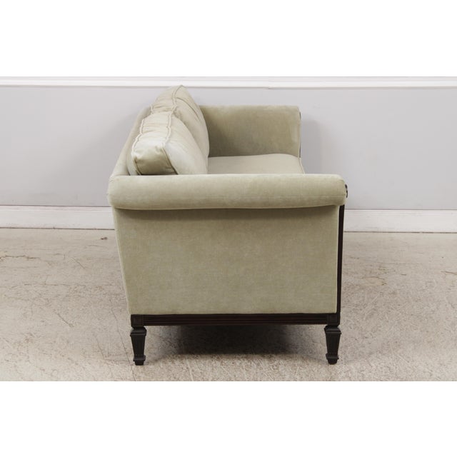 Textile Bernhardt Martha Stewart Louis XVI Upholstered Sofa For Sale - Image 7 of 18