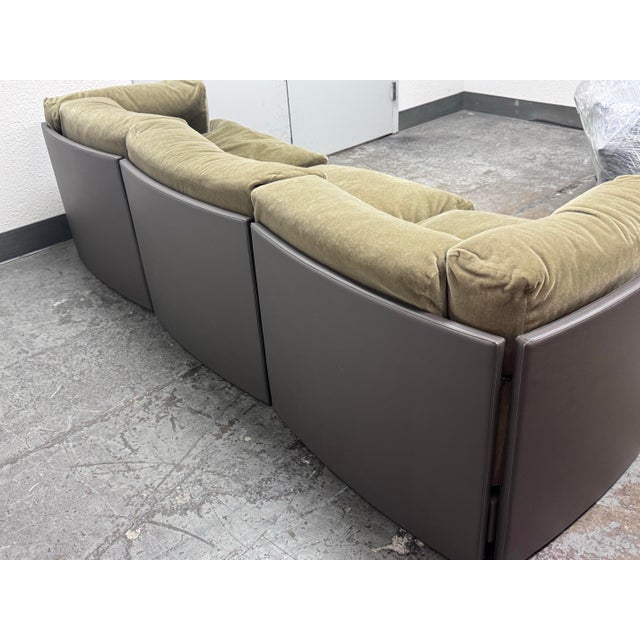 Modern Tito Agnoli for Poltrona Frau La Capanelle Sofa For Sale - Image 3 of 12