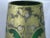 Emerald 1890 Art Nouveau Grand Exhibition Magnificent Green Glass & Etched Gold & Silver Vase by Master f.t. Legras,Saint-Denis 20” Ht For Sale - Image 8 of 10
