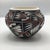 Vintage Acoma Pueblo Pottery Cache Pot Handpainted Polychrome Signed For Sale - Image 9 of 9