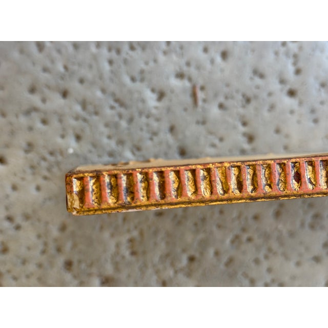 Paint 1960s Girl With Flowers - Oil Painting - R McKenzie - Mid Century For Sale - Image 7 of 9