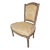 Antique French Painted Louis XVI Style Vanity Chair For Sale