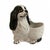 1960s Hollywood Regency Italian Terracotta Spaniel Dog Planter Bowl For Sale - Image 4 of 8