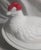 Charming and collectible **Vintage Mid-Century Modern Westmoreland White Milk Glass Hen on Nest Bowl** featuring a...