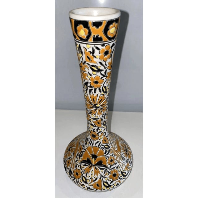 Add a distinctive piece of **Greek Mid-Century Modern pottery** to your collection with this **Vintage Nassos Keramik...