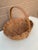 Early 20th Century American Splint Oak Gathering Basket For Sale - Image 4 of 10