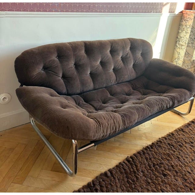 Textile Canapé by Johan Bertil Häggström, 1970s For Sale - Image 7 of 15