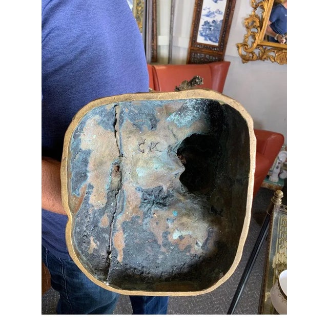 Metal Late 19th Century Antique French Bronze Art Nouveau Nude Sculpture For Sale - Image 7 of 8