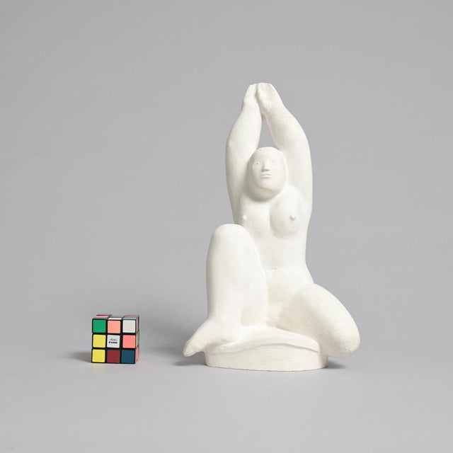 Plaster Statue by Jan Keustermans For Sale - Image 3 of 18