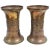 Brass/Copper Vases - a Pair For Sale