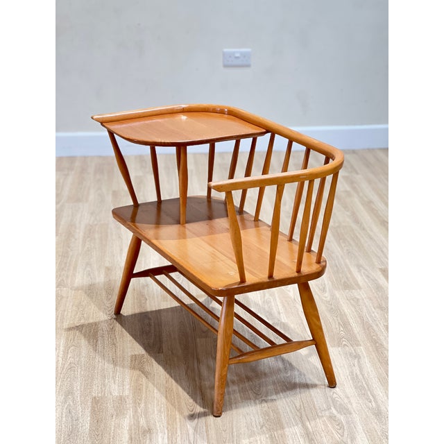 Telephone Seat attributed to Lucian Ercolani for Ercol, England, 1960s For Sale - Image 6 of 10