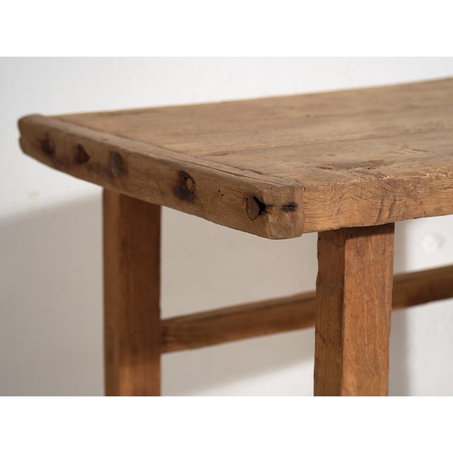 Antique Primitive Style Console Table, 1920s For Sale - Image 4 of 15