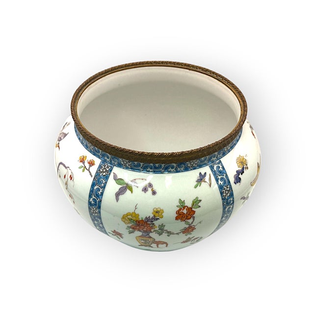 Chinese Limoge Vase from B & Co., France, 1890s For Sale - Image 6 of 9