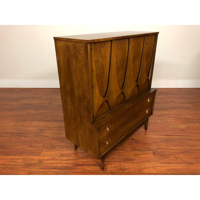 Broyhill Brasilia Gentleman's Chest / Highboy Dresser Chairish
