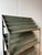 Vintage Industrial Metal Shop Display Shelving Unit For Sale - Image 11 of 12