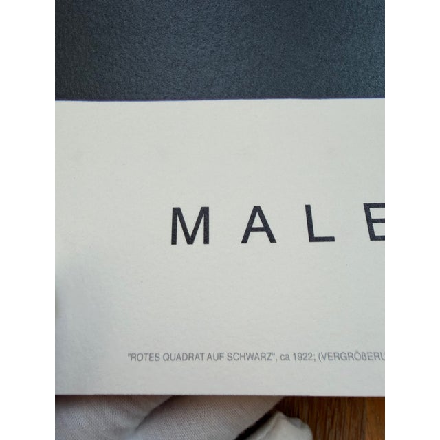 Kazimir Severinovich Malevich (1878-1935), Rotes Quadrat auf Schwarz, ca 1922 (Vergroberung), Museum Ludwig Koln, Printed...