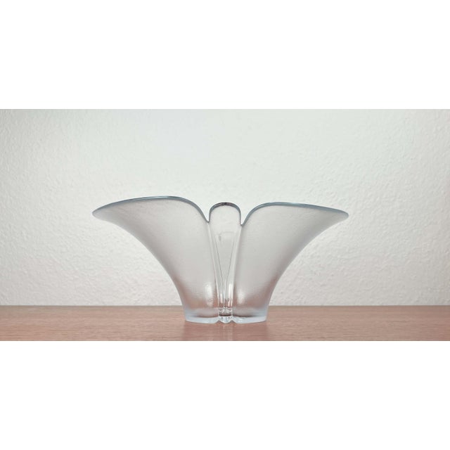 Vintage Danish Glass Bowl from Holmegaard, 1970s For Sale - Image 13 of 18