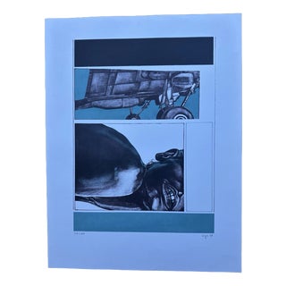 Sorge Peter, 74/100, 1969, Color Serigraph For Sale