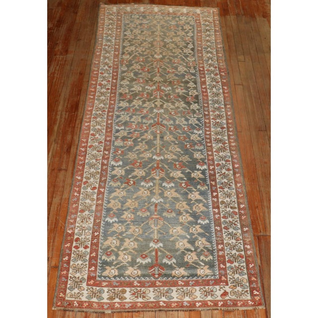 Vintage Malayer Persian Runner - 3'7" x 10' For Sale In New York - Image 6 of 9