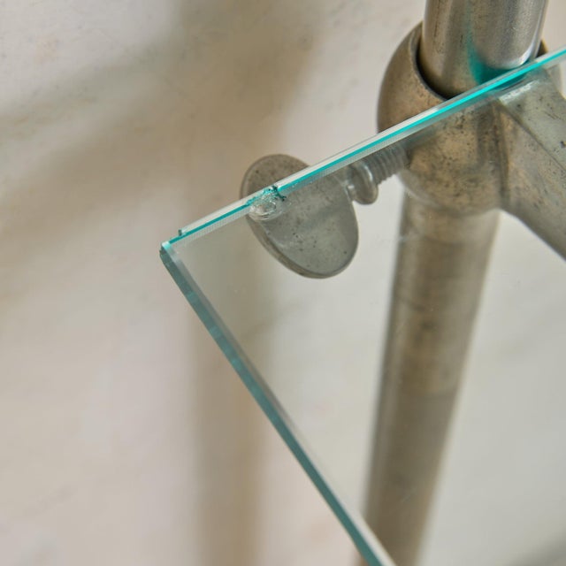 French Art Deco Cast-Metal Etagere Attributed to Siegel, 1930s For Sale - Image 12 of 12