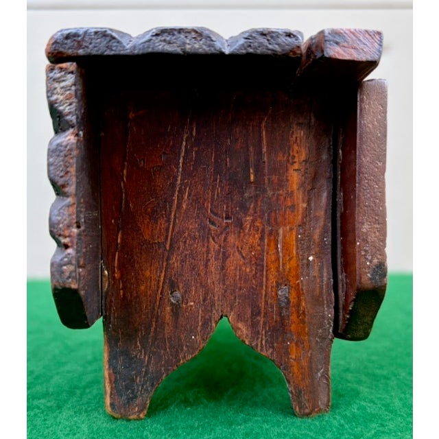 Late 19th Century Late 19th Century Folk Art Pine Money Box For Sale - Image 5 of 8