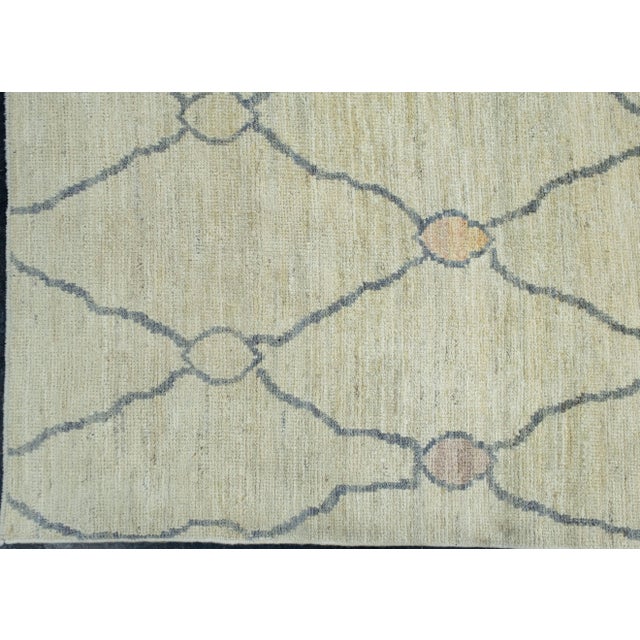 Turkish Oushak Rug 12'5" x 15'6" #18674 For Sale - Image 4 of 8