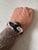 Contemporary Sterling Silver and Leather Strap Bracelet For Sale - Image 3 of 3